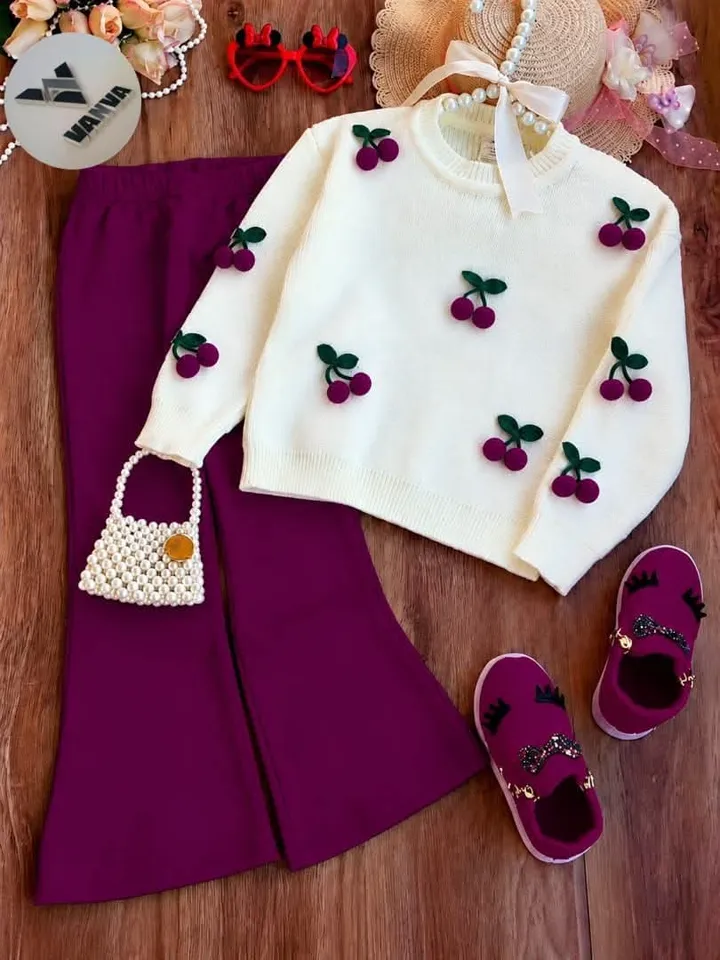 أطقم الكرز المحاكة من Vanva Fashion