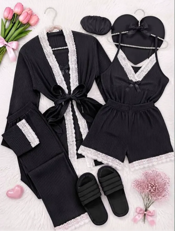 بيجامات دانتيل من Vanva Fashion